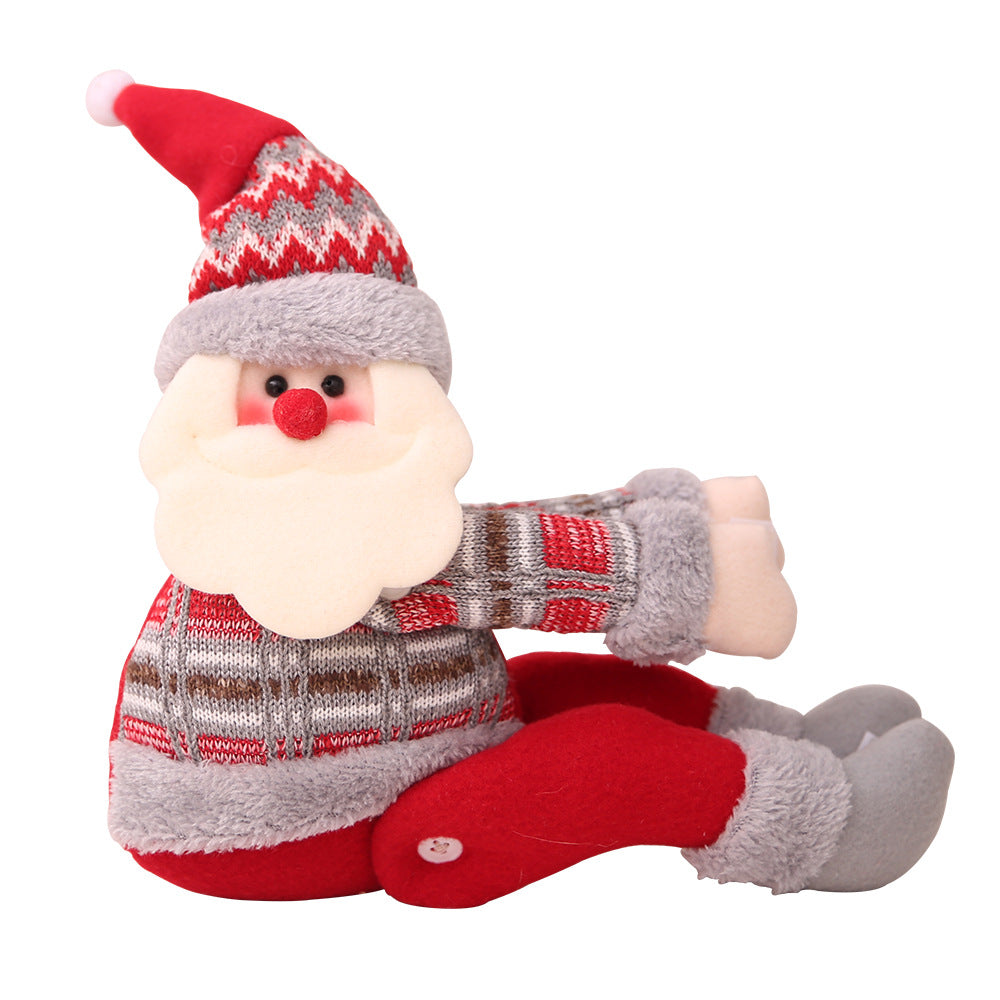 Christmas Doll Curtain Ornament-1
