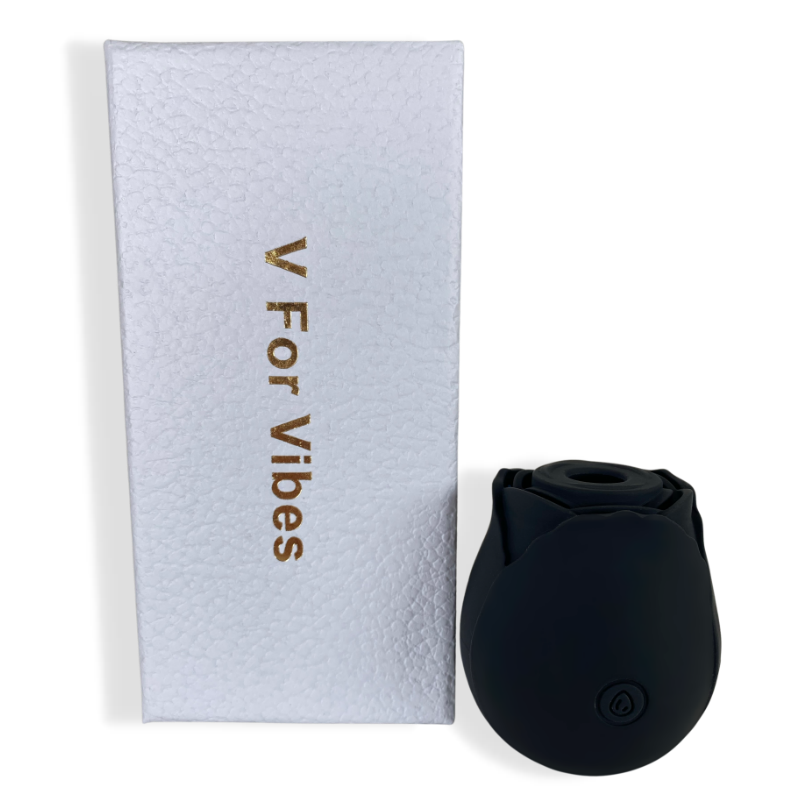 V For Vibes Black Rose Toy