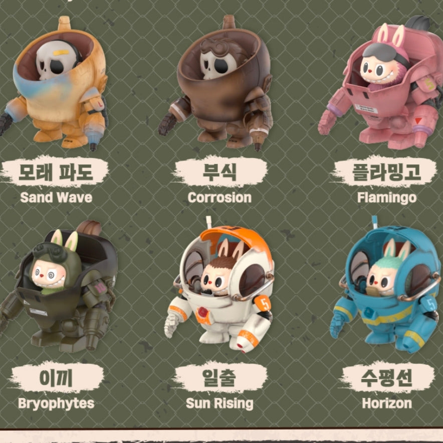 Labubu X Maschinen Krieger Series-2