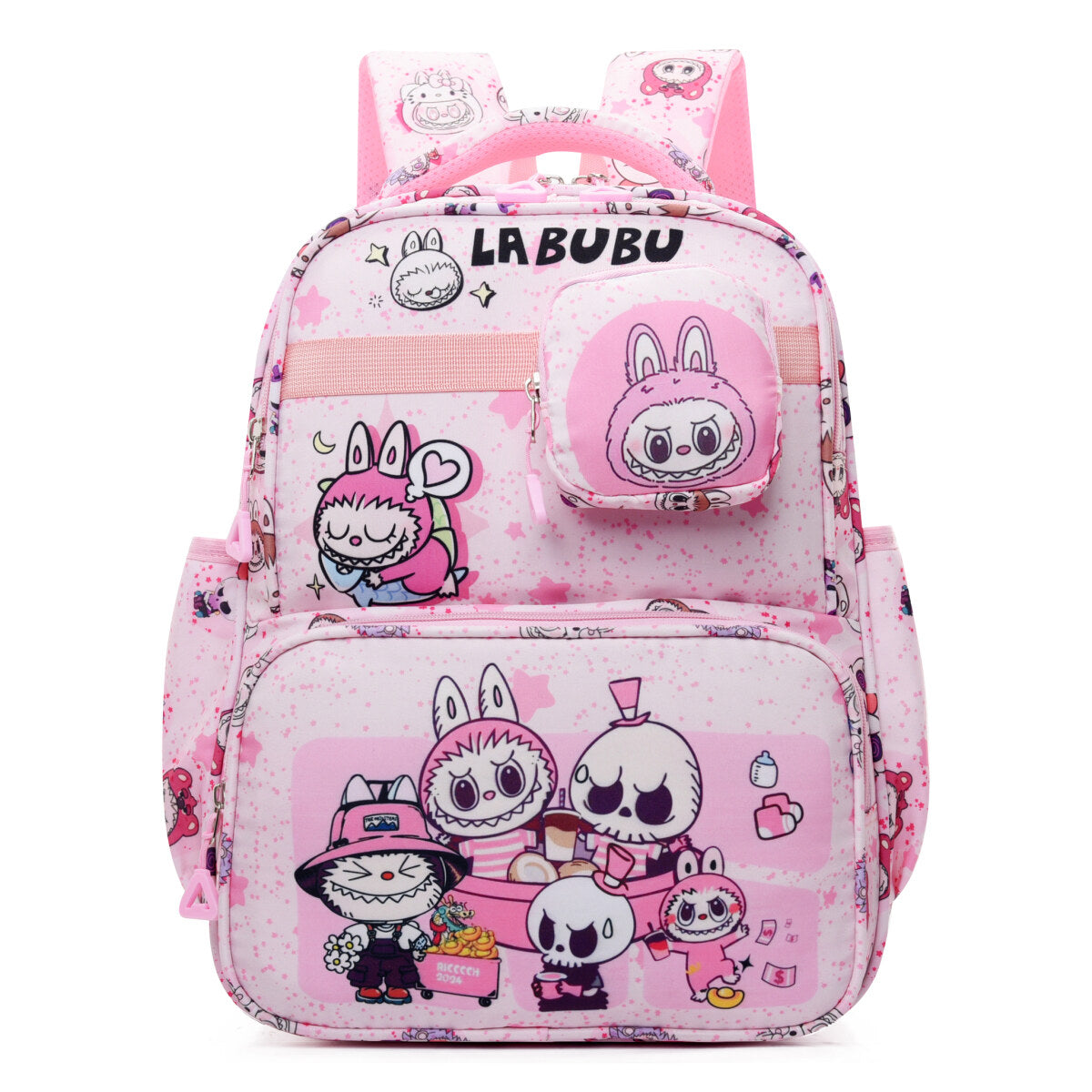 Everyday Is a Happy Day Labubu Kids Backpack-7