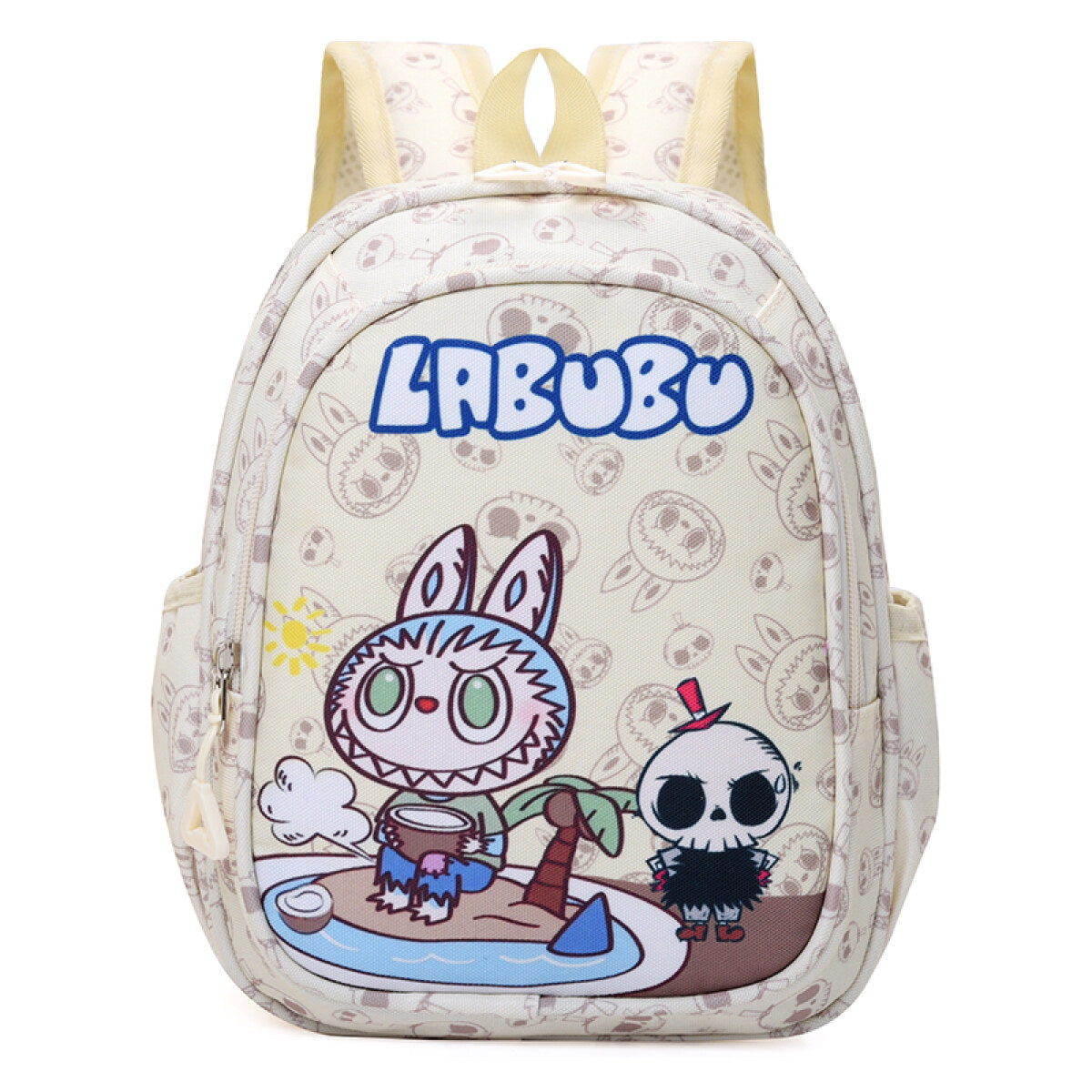 Fun Vacation Time Labubu Kids Backpack-5