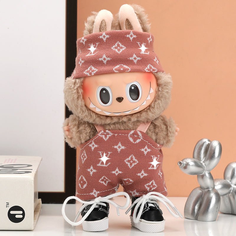 Labubu Posh Monogram Sleek Romper Outfit-2