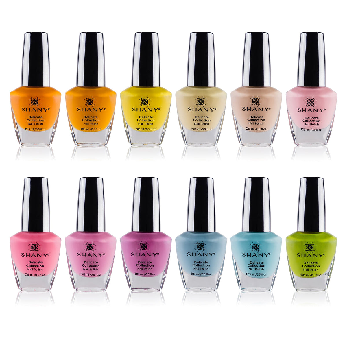 12 Colors DIY Trendy Nail Polish Set-4