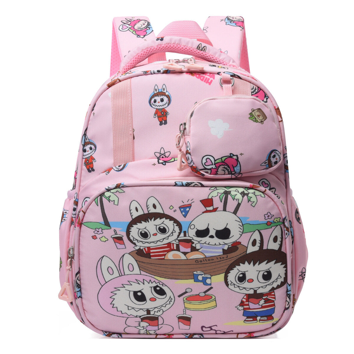 Stay With Me Labubu Kids Backpack-7